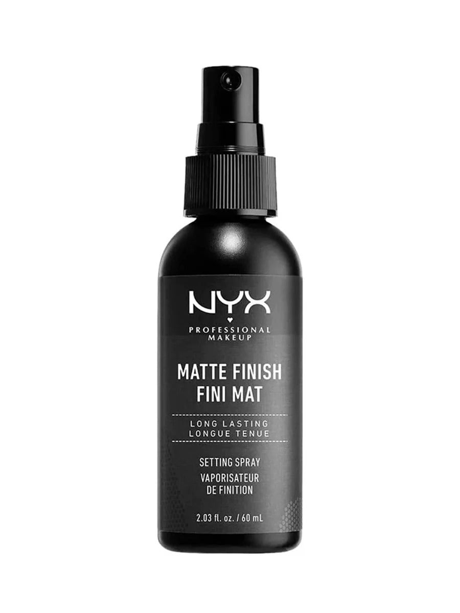 NYX Matte Finish Fini Mat Long Lasting Setting Spray 60ml – Oil Control Matte Makeup Fixer & Makeup Setting Spray