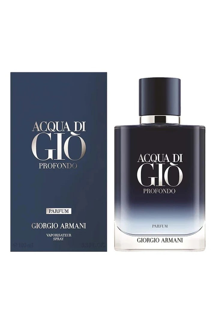 Giorgio Armani Acqua di Giò Profondo Parfum for Men 100ml – Fresh Aquatic Woody