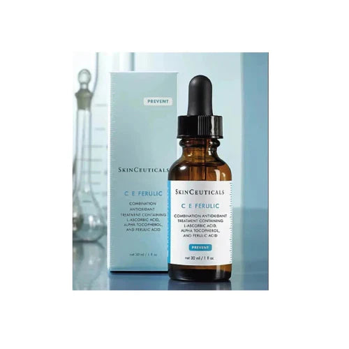 Vitamin C E Ferulic Acid Antioxidant Facial Serum with 15% L-Ascorbic Acid – Brightening &amp; Anti-Aging Skin Care – 1 fl oz