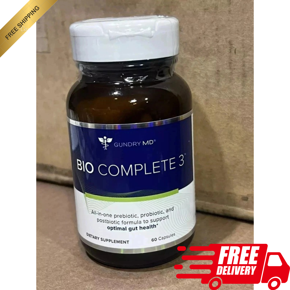 Gut Health Supplement with Probiotics Prebiotics and Postbiotics 60 Capsules