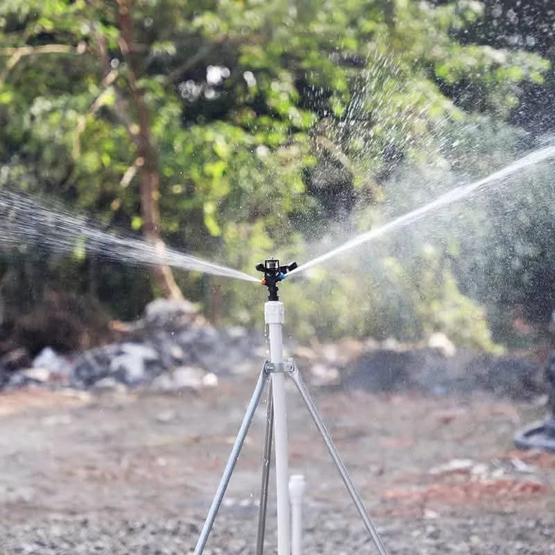 1/2 Inch 360° Full Circle Plastic Sprinkler – Adjustable Garden & Lawn Water Irrigation Sprinkler