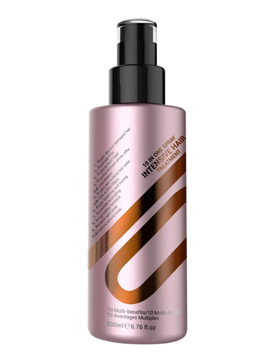 Argan De Luxe 10 in One Spray Intensive Hair Treatment 200ml – Argan Oil Leave-In Conditioner, Hair Repair & Frizz Control