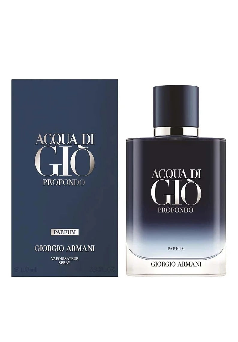 Giorgio Armani Acqua di Giò Profondo Parfum for Men 100ml – Fresh Aquatic Woody