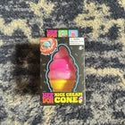 NeeDoh Nice Cream Cone Pink Squishy Toy – Ice Cream Fidget