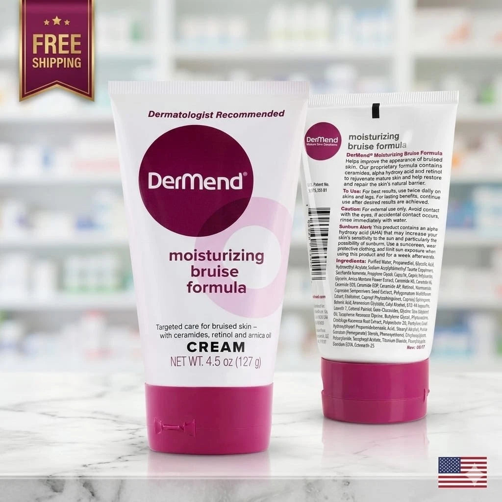 DerMend Anti Bruise Cream for Fragile Skin – Moisturizing Skin Repair & Bruise Care Formula